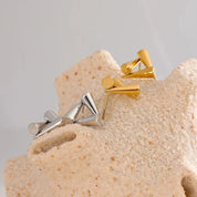 Brinco Triângulo Rubi