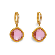 Brinco Gota Quadrada