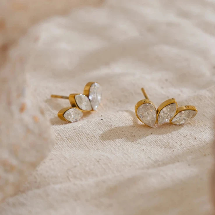 Brinco Pérola Diamond Zircon