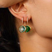 Brinco Gota Quadrada