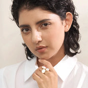 Anel pérola Florente