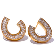 Brinco Reflejo de Diamante