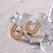 Brinco Reflejo de Diamante