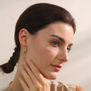 Brinco harpa de Cristal