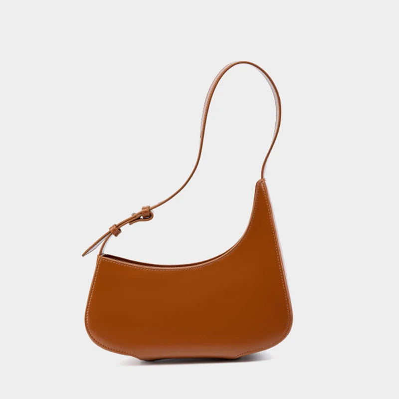 Bolsa Meia-Lua Minimalista
