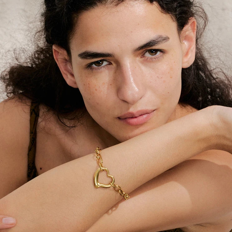 Bracelete Elo em ouro 18K