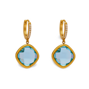 Brinco Gota Quadrada