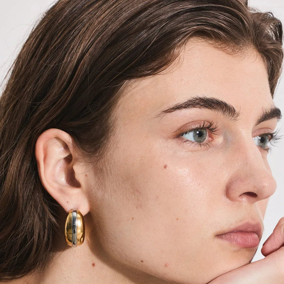 Brinco Arco Regente em Ouro 18K