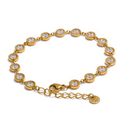 Pulseira Serena em ouro 18K