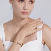 Bracelete Jardim Cintilante