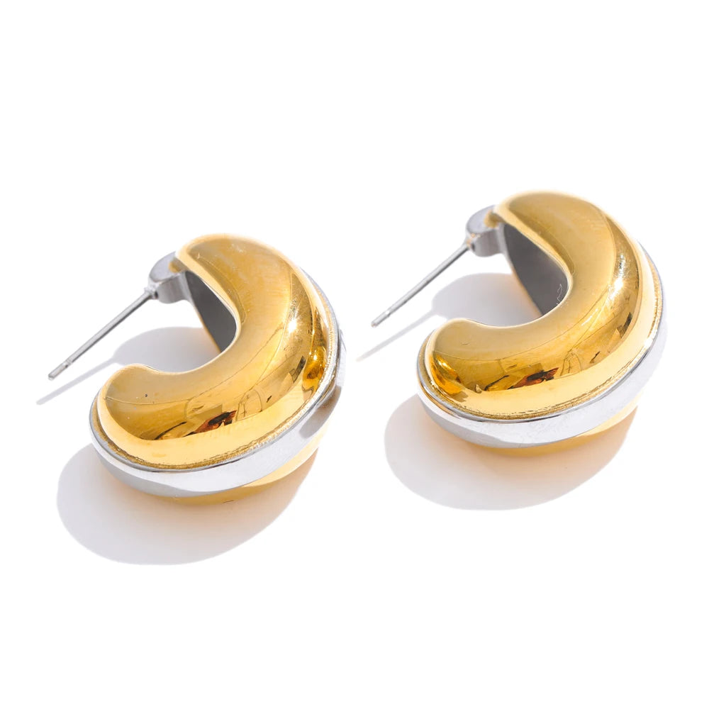 Brinco Arco Regente em Ouro 18K